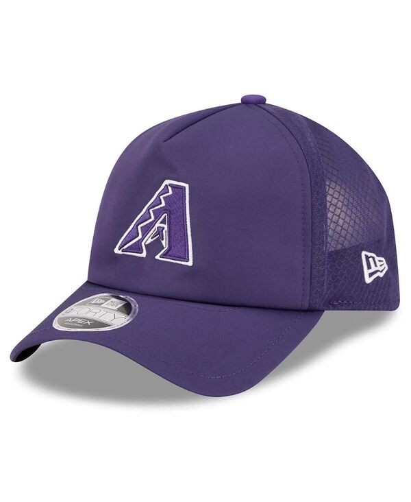 ニューエラ メンズ アクセサリー 帽子 New Era Men's Purple Arizona Diamondbacks 2026 Batting Practice Alternate Apex 9FORTY Adjustable Hat Purple パープル｜ReVida 店 13,485円