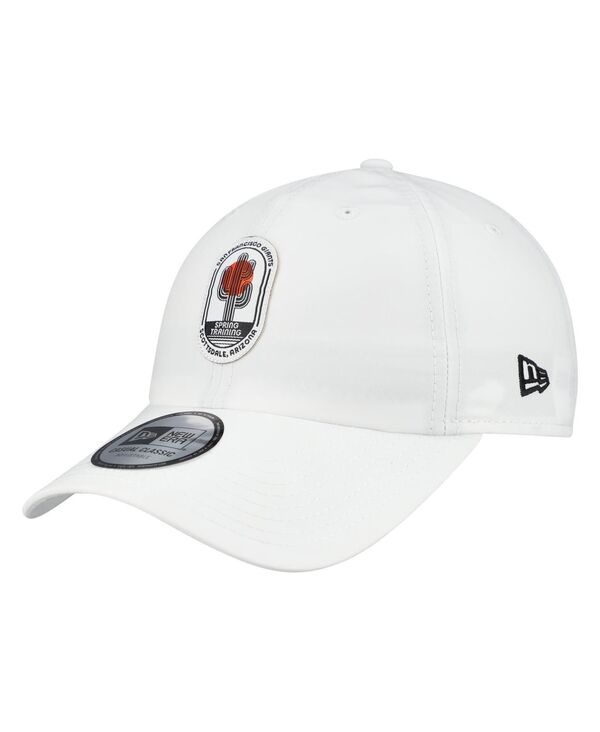 ニューエラ メンズ アクセサリー 帽子 New Era Men's White San Francisco Giants 2026 Spring Training Fan Pack Icon Casual Classic Adjustable Hat White ホワイト｜ReVida 店