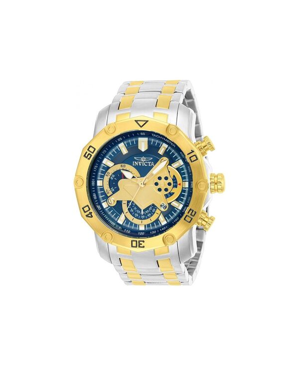 インビクタ メンズ 添え物 ウオッチ Invicta Men\u0027s 22762 Pro Diver Quartz Multifunction Dial Watch Gold/white inserts 白いこと