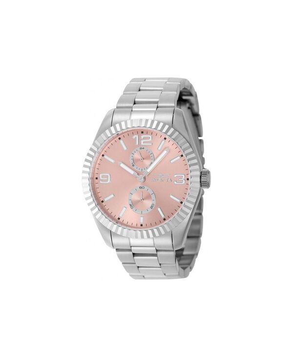 インビクタ メンズ アクセサリー 腕時計 Invicta Men's 49524 Specialty Quartz VD77 Dial Watch Silver シルバー｜ReVida 店