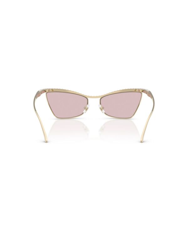 ジミーチュー レディース 付属物 サングラス・アイウェア Jimmy Choo Women\u0027s Cat Eye Sunglasses JC4014H Pale Gold ゴールド