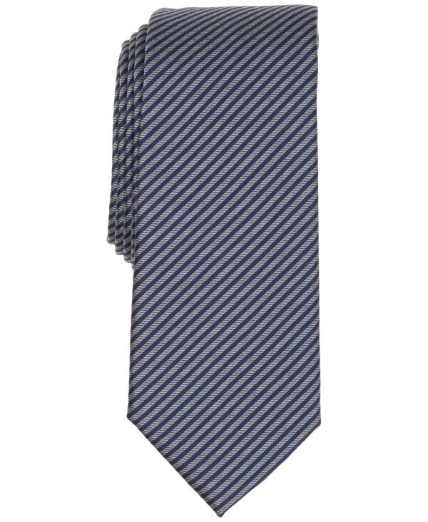 アルファニ メンズ 添え物 タイ Alfani Men\u0027s Leo Stripe Tie Created for Macy\u0027s Navy 米国海軍