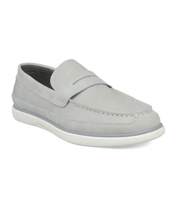 クラブルーム メンズ シューズ スリッポン・ローファー Club Roomen's Pawny Driver Loafers Macy's Exclusive Charcoal Grey チャコール｜ReVida 店 18,360円