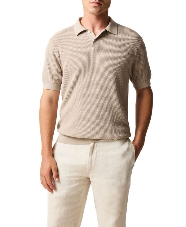 ロッドアンドグン メンズ トップス スポーツシャツ 編み物 Rodd \u0026 Gunn Men\u0027s Amberley Knit Polo Shirt Sand 真砂