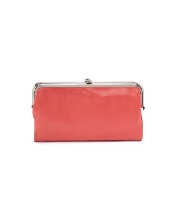 ホボ レディース 御徒面子 HOBO LAUREN CLUTCH-WALLET Pink mirage さくら色