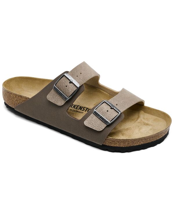 ビルケンシュトック メンズ シューズ サンダル Birkenstock Men\u0027s Arizona Birko-Flor Two-Strap Sandals from Finish Line Taupe Mocha モカ