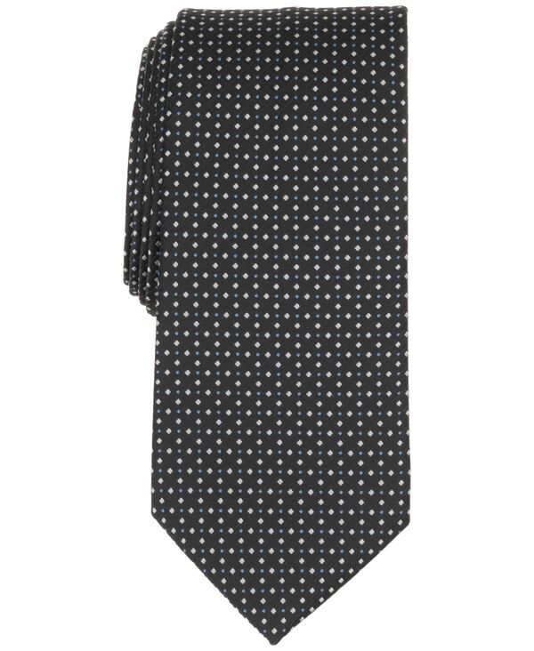 野球クラブ御部屋 メンズ 添え物 タイ Club Roomen\u0027sherwood Geometric Pattern Tie Macy\u0027s Exclusive Black 黒いこと