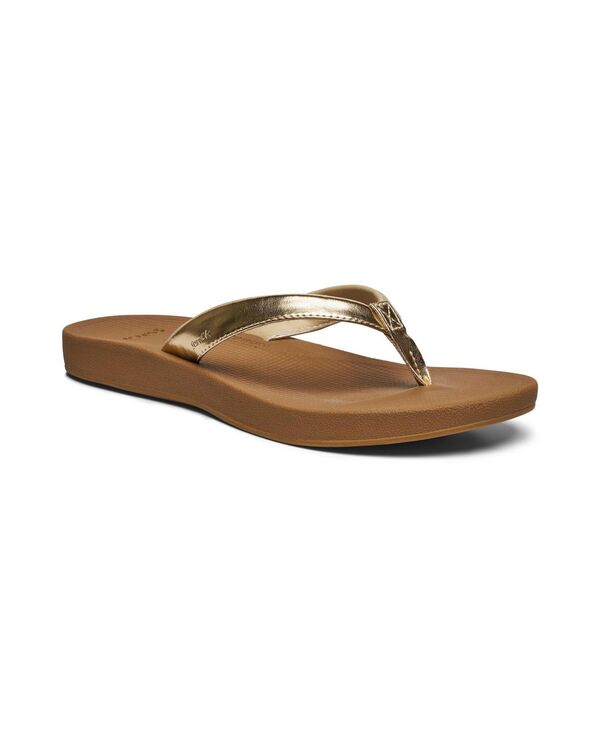 サヌーク レディース シューズ サンダル Sanuk Women Cosmic Shoresandals Gold ゴールド|ReVida 店