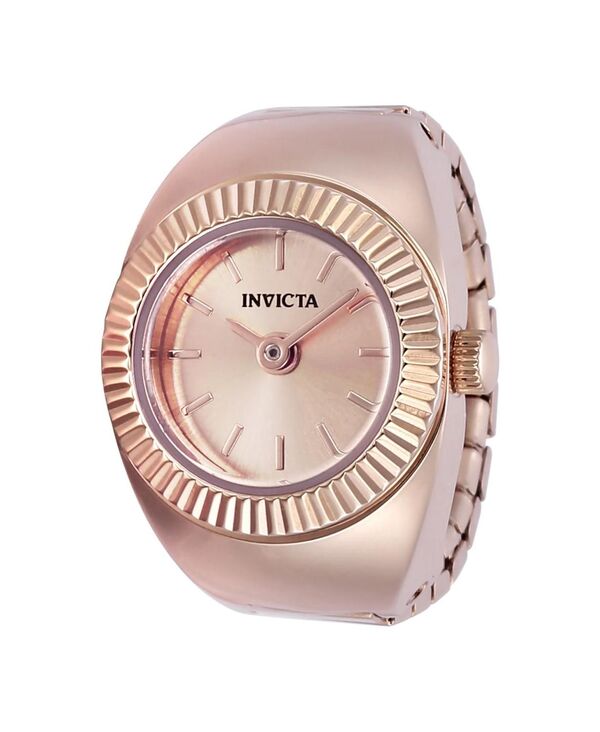 インビクタ レディース アクセサリー 腕時計 ミニ Invicta Women's 48948 Mini Ring Watch Quartz 2 Handial Watch Rose gold ゴールド｜ReVida 店 20,425円