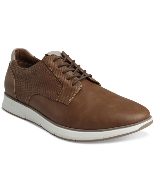 アルファニ メンズ シューズ スニーカー スピード競技 Alfani Men\u0027s Landan Lace-Up Sneakers Created for Macy\u0027s Brown 赤銅色