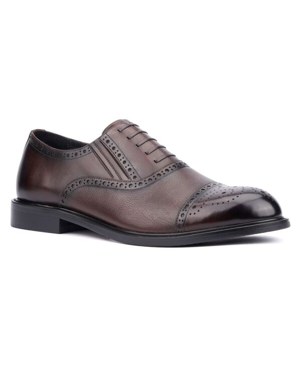ビンテージファンドリー メンズ シューズ オックスフォード Vintage Foundry Co Men\u0027s Cosmio Dress Oxford Shoes Brown 赤銅色