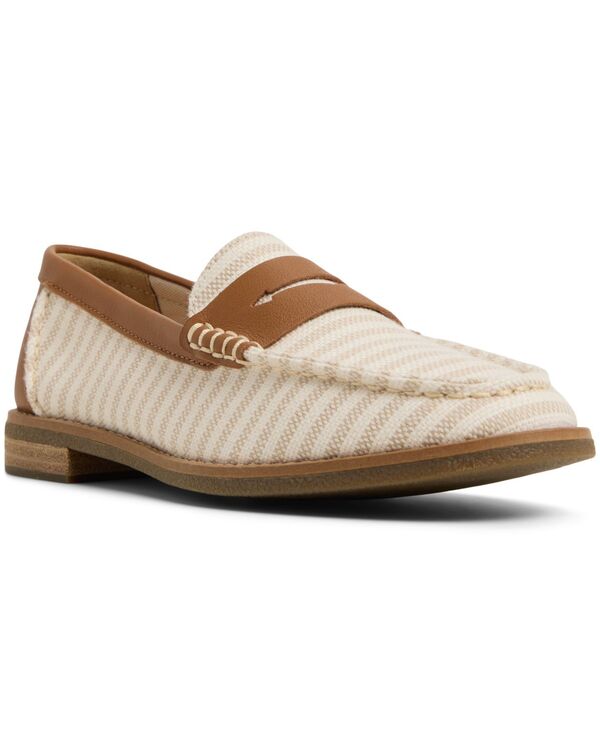 スペリー レディース シューズ パンプス 置き目毛皮 Sperry Women\u0027seaport Penny Slip On Loafers White Bone 白いこと