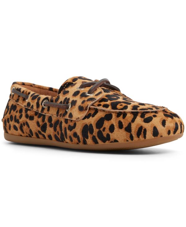スペリー レディース シューズ パンプス スピード競技 Sperry Women\u0027slim Lace-Up Boat Shoes Pony hair brown primary-multi 赤銅色