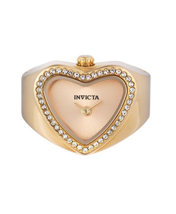 インビクタ レディース アクセサリー 腕時計 ミニ Invicta Women's 49574 Mini Quartz 2 Hand Goldial Watch Gold ゴールド|ReVida 店