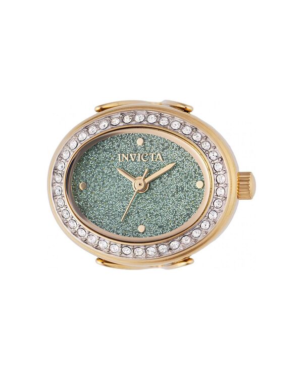 インビクタ レディース アクセサリー 腕時計 ミニ Invicta Women's 49602 Mini Quartz 2 Hand Green Dial Watch Gold ゴールド｜ReVida 店 26,492円