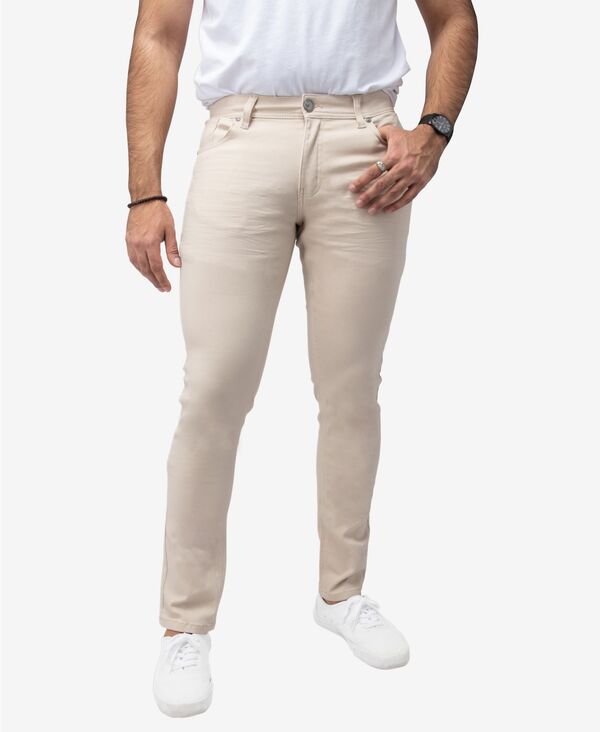 エックス花の冠 メンズ ボトムス 心地よいズボン下 XRAY Men\u0027stretch Commuter Pants Khaki カーキ