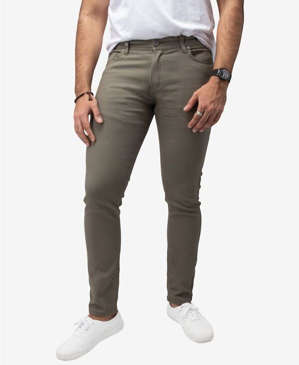 エックス花の冠 メンズ ボトムス 心地よいズボン下 XRAY Men\u0027stretch Commuter Pants Light green 緑であること