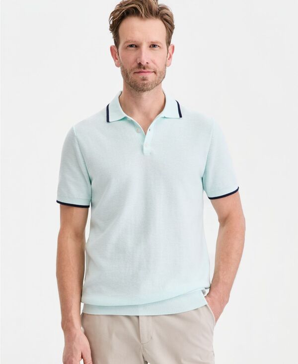 野球クラブ御部屋 メンズ トップス スポーツシャツ Club Roomen\u0027s Tipped Polo Shirt Jadeite Dream