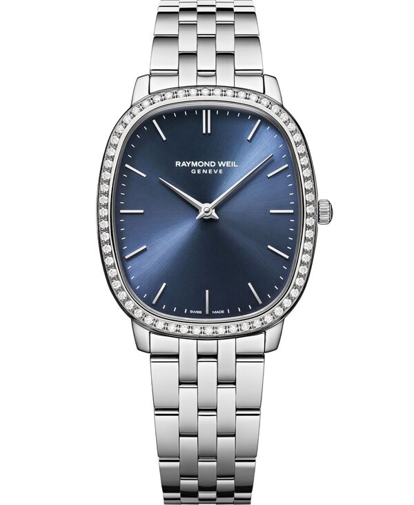 レイモンド ウィル メンズ 付属物 ウオッチ ティーシャツ Raymond Weil Men\u0027s Toccata Stainlessteel Bracelet Watch 32x36粍 Blue 青碧