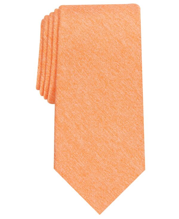 ペリーエリス メンズ 佩び物 タイ Perry Ellis Portfolio Men\u0027s Rochelle Solid Tie Orange オレンジ色