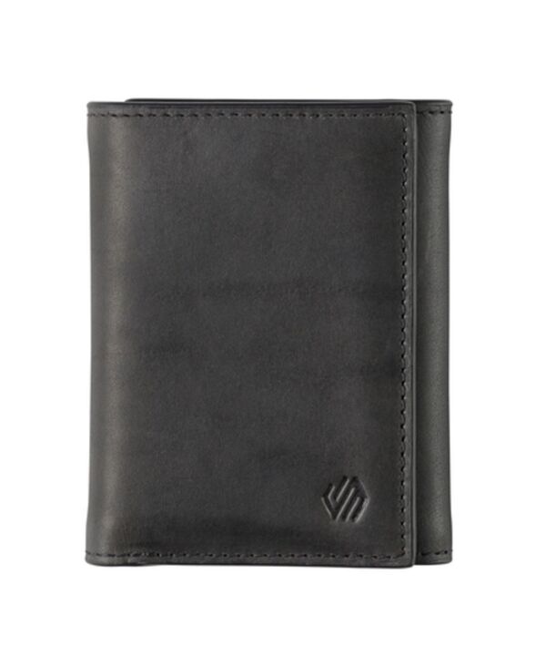 ジョンストンアンドマーフィー メンズ 添え物 銭入れ Johnston \u0026 Murphy Men\u0027s Tri-Fold Wallet Black 黒いこと