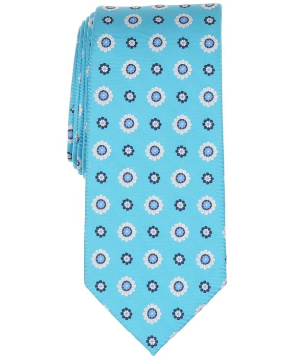 野球クラブお部屋 メンズ 佩び物 タイ Club Roomen\u0027s Wright Neat Pattern Tie Aqua アクア