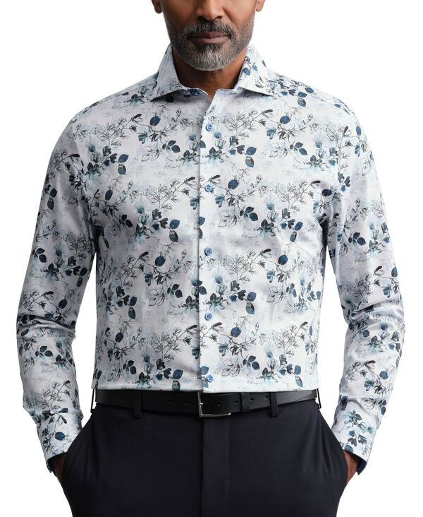 テッドベーカー メンズ トップス プルオーバー Ted Baker Men\u0027s Premium Non-Iron Slim-Fit Dresshirteal ティール