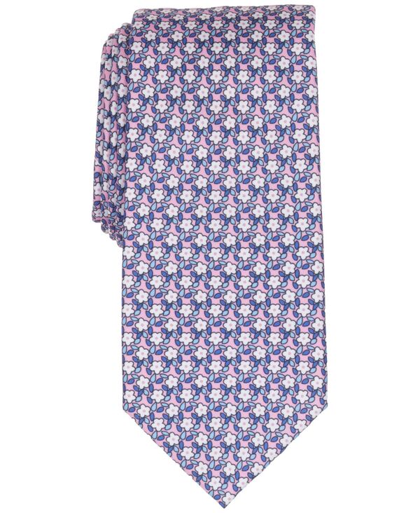野球クラブお部屋 メンズ 佩び物 タイ 御花柄 御花 Club Roomen\u0027s Jean Floral Pattern Tie Purple パープル