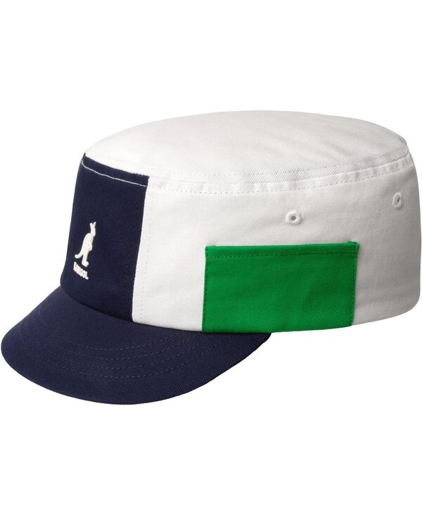 カン行き先 メンズ 付属物 鳥打ち帽 旗がしら Kangol Men\u0027s Cargo Colors Army Cap Navy multi 米国海軍