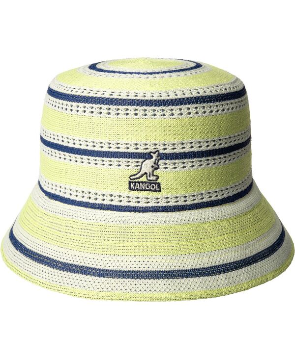 カン決勝点 メンズ 佩び物 かぶり笠 Kangol Men\u0027s Resort Stripe Lahinch Butter chiffon multi マルチ色合い