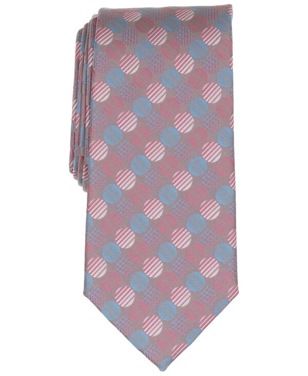 ペリーエリス メンズ 添え物 タイ Perry Ellis Portfolio Men\u0027s Penwill Dotie Pink サクラ色