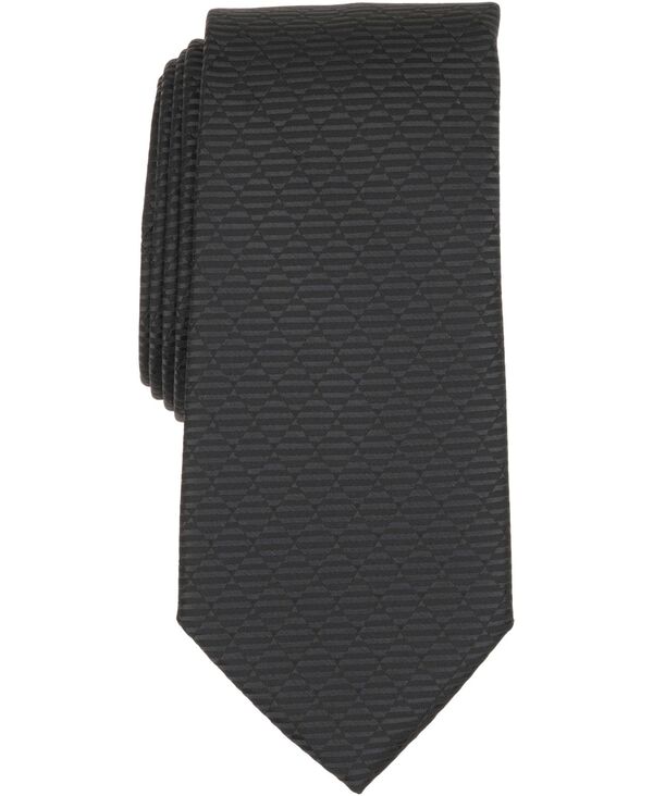 ペリーエリス メンズ 佩び物 タイ Perry Ellis Portfolio Men\u0027s Tarrant Solid Tie Black 黒いこと