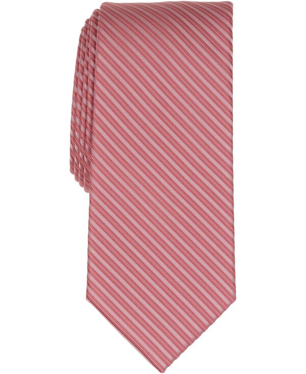 ペリーエリス メンズ 添え物 タイ Perry Ellis Men\u0027s Fenwich Striped Tie Pink サクラ色