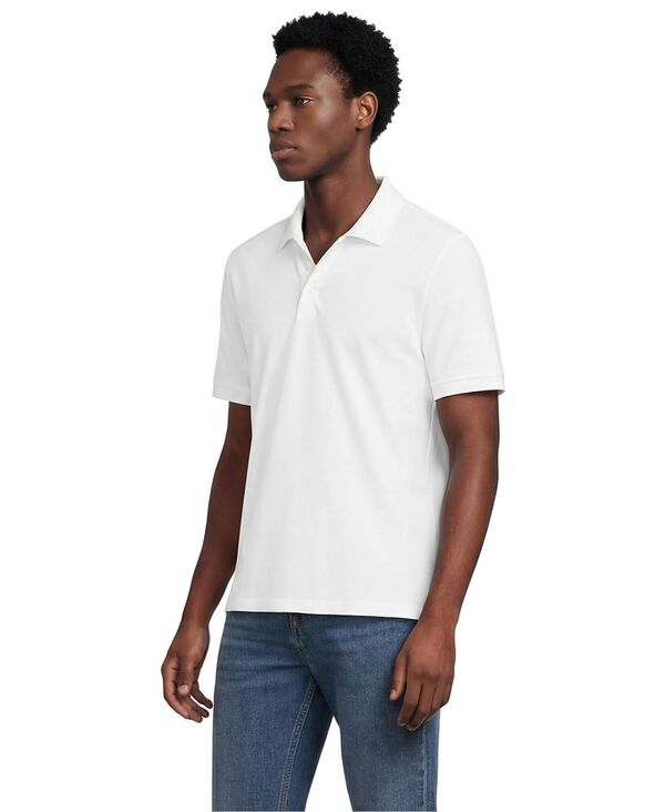 ランズ挙げ句の果て メンズ トップス スポーツシャツ メッシュ Lands\u0027 End Men\u0027short Sleeve Performance Mesh Pique Polo White 白いこと