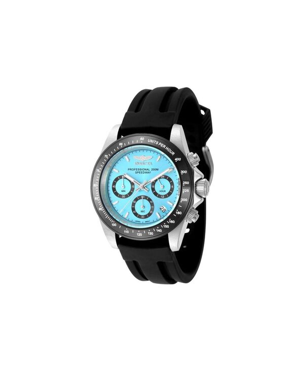 インビクタ メンズ 佩び物 ウォッチ Invicta Men\u0027s 50490 Speedway Quartz VD53 Dial Watch Black 黒いこと