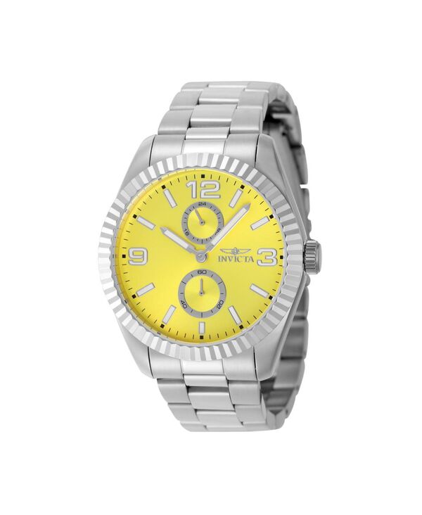 インビクタ メンズ アクセサリー 腕時計 Invicta Men's 49528 Specialty Quartz VD77 Dial Watch Silver シルバー｜ReVida 店