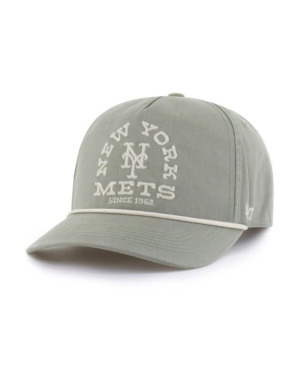 47 ブランド メンズ アクセサリー 帽子 '47 Brand Men's Olive New York Mets Canyon Ranchero Hitch Adjustable Hat Olive オリーブ|ReVida 店