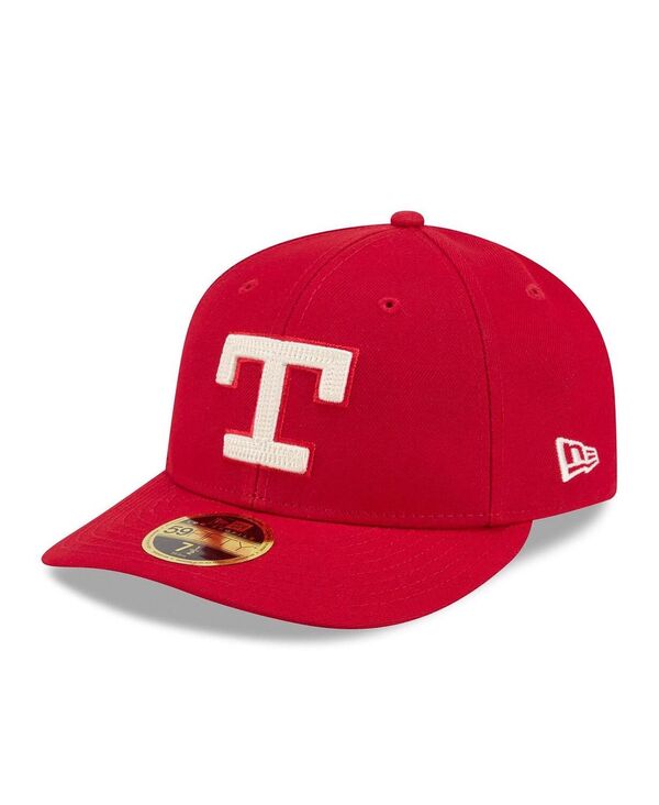 ニュー内鰓 メンズ 添え物 かぶり笠 New Era Men\u0027s Red Texas Rangers 2026 City Connect Low Profile 59FIFTY Fitted Hat Red 赤いこと