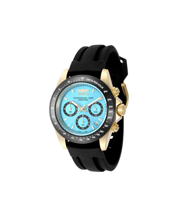 インビクタ メンズ 佩び物 ウォッチ Invicta Men\u0027s 50491 Speedway Quartz VD53 Dial Watch Black 黒いこと