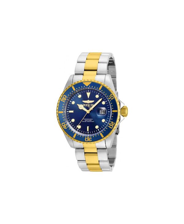 インビクタ メンズ 付属物 ウオッチ Invicta Men\u0027s 22058 Pro Diver Quartz 3 Hand Blue Dial Watch Silver しろがね色