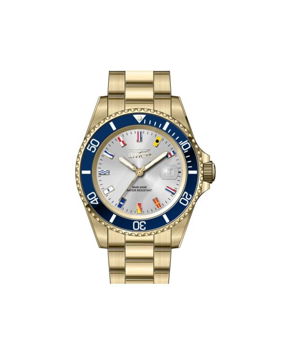インビクタ メンズ 佩び物 ウォッチ Invicta Men\u0027s Pro Diver Quartz 3 Handial Watch Gold ゴールド