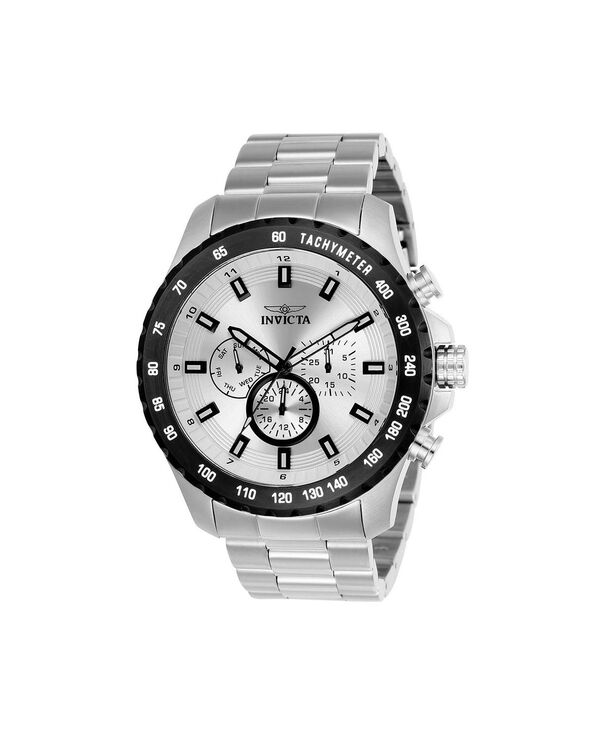 インビクタ メンズ 添え物 ウオッチ Invicta Men\u0027s 24211 Speedway Quartz Multifunction Dial Watch Stainlessteel マルチ色合い
