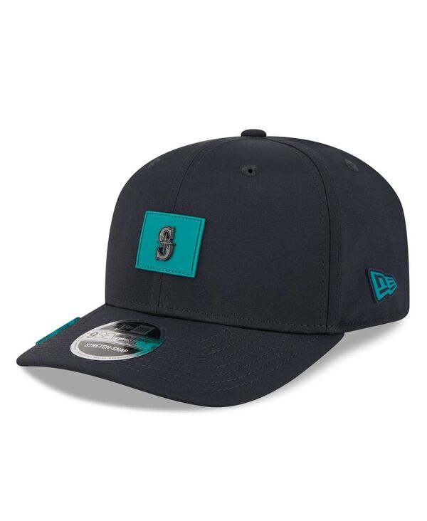 ニュー内鰓 メンズ 付属物 鳥打ち帽 New Era Men\u0027s Navy Seattle Mariners 2026 Clubhouse 9SEVENTY Adjustable Hat Navy 米国海軍