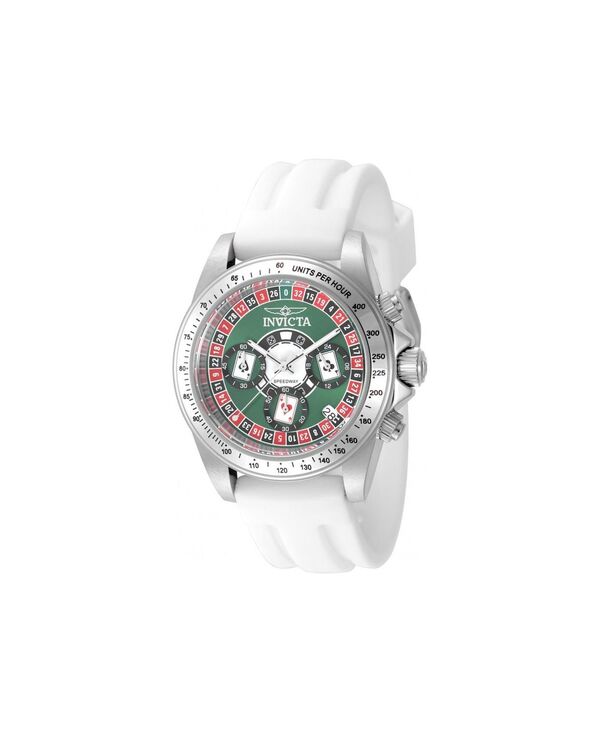 インビクタ メンズ 添え物 ウオッチ Invicta Men\u0027s 50493 Speedway Quartz VD53 Dial Watch White 白いこと