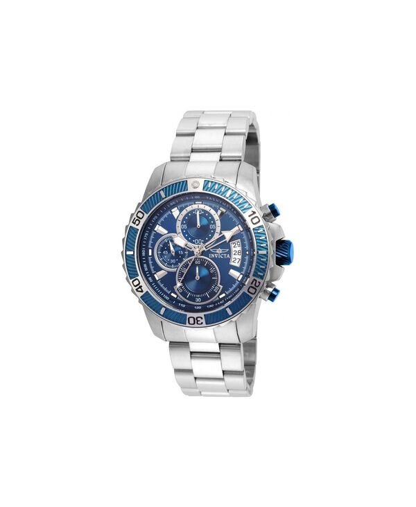 インビクタ メンズ 佩び物 ウォッチ Invicta Men\u0027s 22413 Pro Diver Quartz Multifunction Dial Watch Silver しろがね色