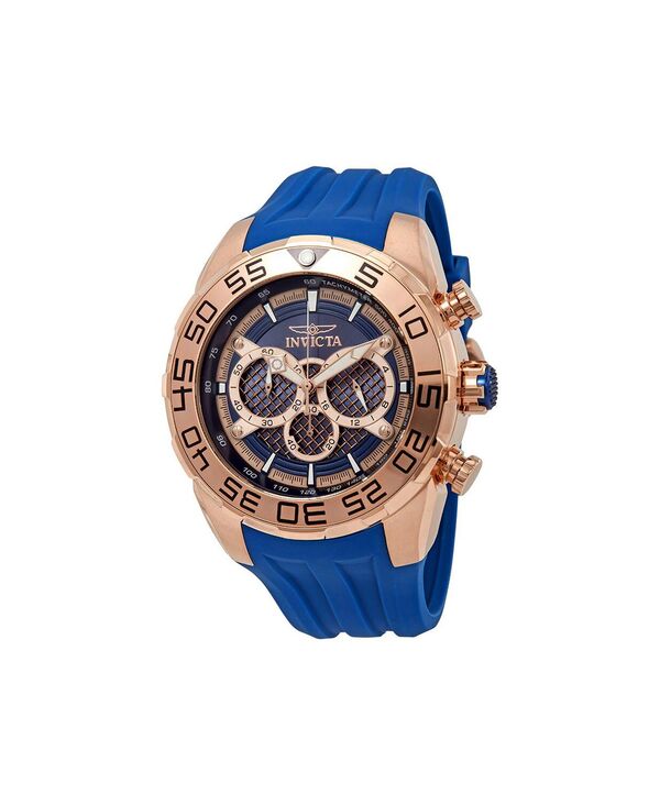 インビクタ メンズ 付属物 ウオッチ Invicta Men\u0027s 26305 Speedway Quartz Multifunction Dial Watch Blue 青碧