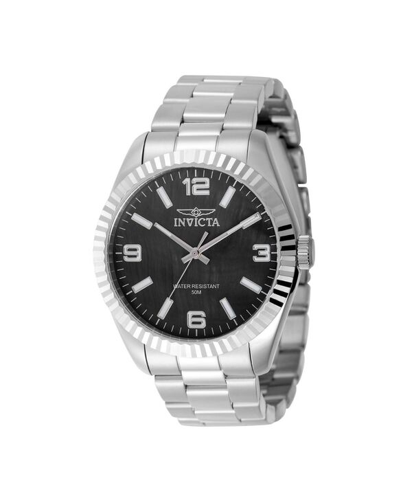 インビクタ メンズ 付属物 ウオッチ Invicta Men\u0027s 50129 Specialty Quartz パソコン21 Black Dial Watch Steel 黒いこと