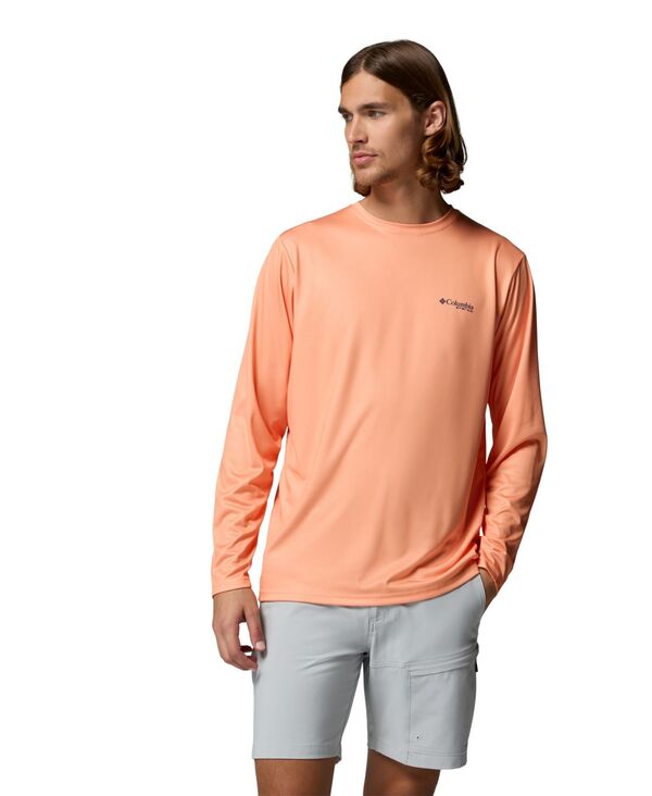 コロンビア メンズ トップス ティーシャツ 長袖 Columbia Men\u0027s Terminal Tackle Long-Sleeve T-Shirt Bright Nectar