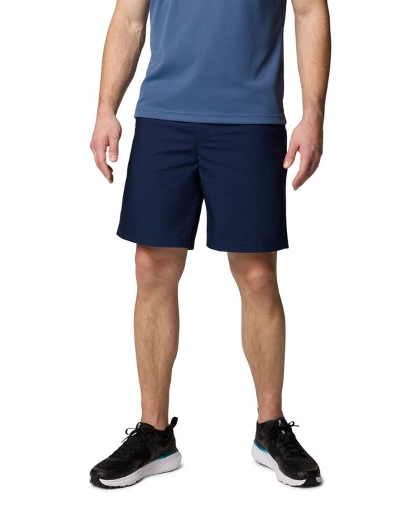 コロンビア メンズ ボトムス 二分の一ズボン下・さる股引き 遊撃手ズボン下 Columbia Men\u0027s Washed Out Easy Shorts Collegiate Navy 米国海軍
