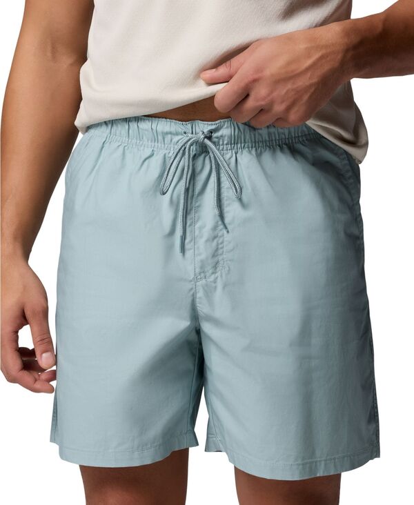 コロンビア メンズ ボトムス 二分の一ズボン下・さる股引き 遊撃手ズボン下 Columbia Men\u0027s Washed Out Easy Shorts Crushed Blue 青碧